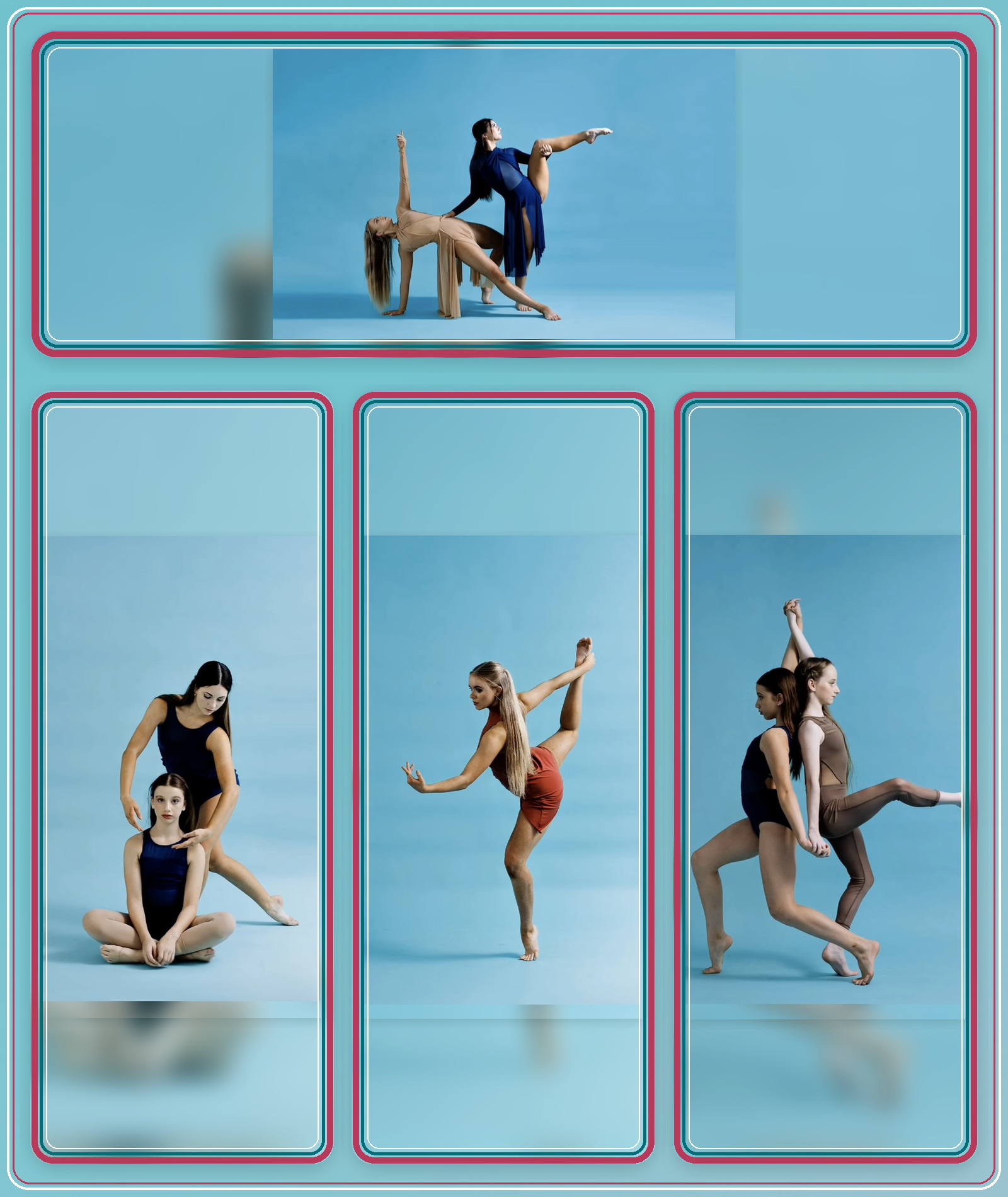 SDA College dancers in a performance training collage